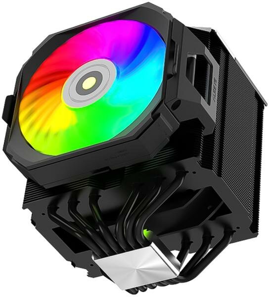 CPU COOLER i600-B, Two fans version Product size?144*121*159mm TDP?270W Soldering technology CD texture Application: Intel? LGA115X?1200?1700?1366?2011