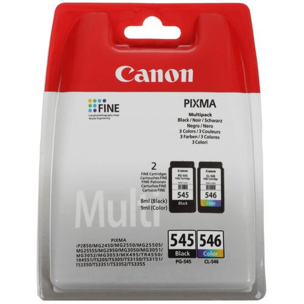 Картридж Canon PG-545/CL-546 многоцветный, черный