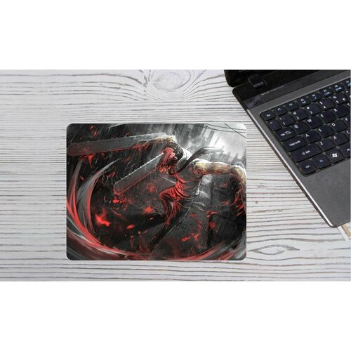 Коврик для мыши горизонтальный Человек-бензопила №2