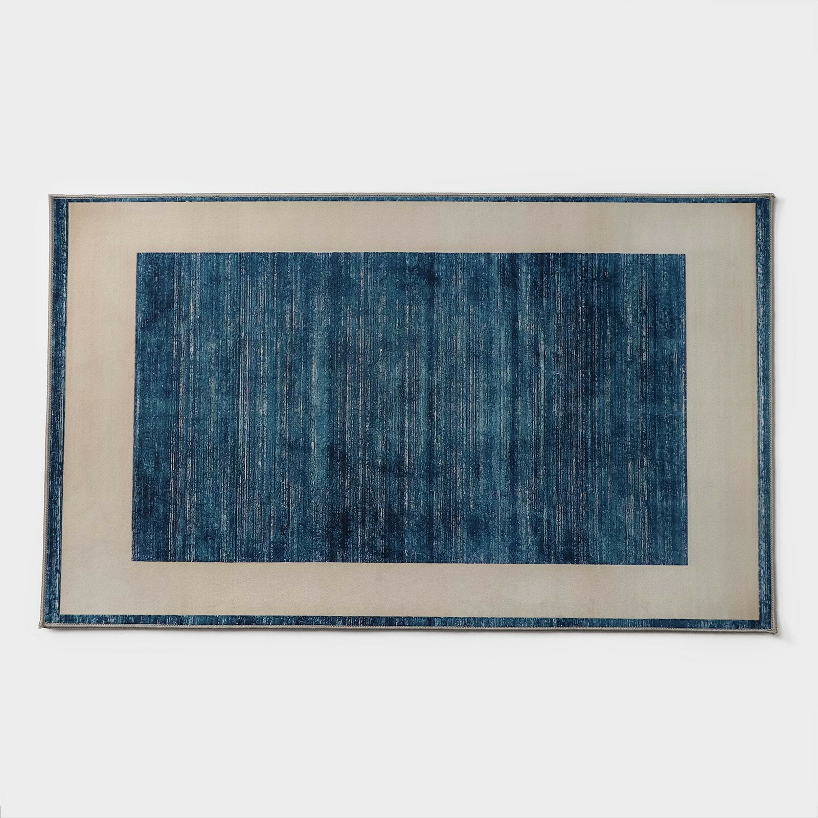 Коврик «По-домашнему», 60×100 см, цвет синий