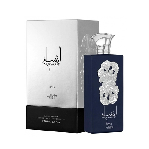 Парфюмерная вода унисекс Lattafa Pride Ansaam Silver 100 мл lattafa perfumes qimmah for women парфюмерная вода 100 мл для женщин