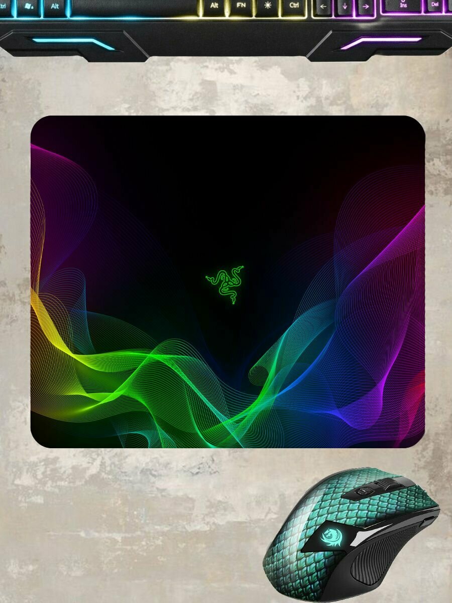 фото Коврик компьютерный "Razer"