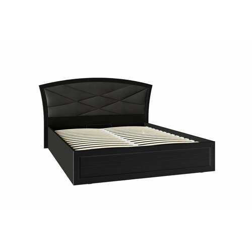 Двуспальная кровать 160х200 верона Дуб Фактурный АнтрацитСерый графит 27262₽