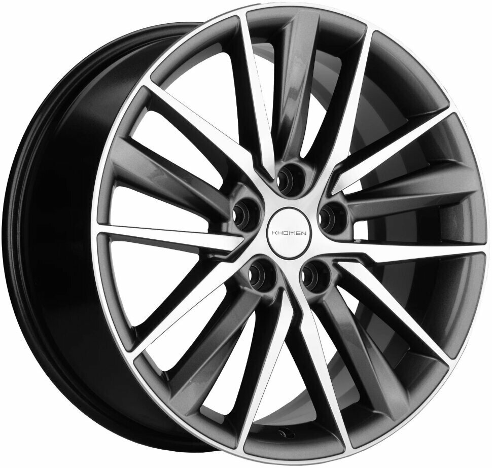 Колёсный диск Khomen Wheels KHW1807 18x8j 5x114,3 ET50 D60,1 Gray-FP