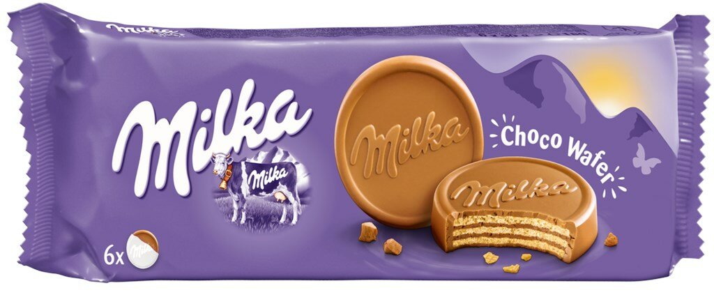 Вафли Milka Choco Wafer, 150 г, 1 упаковка