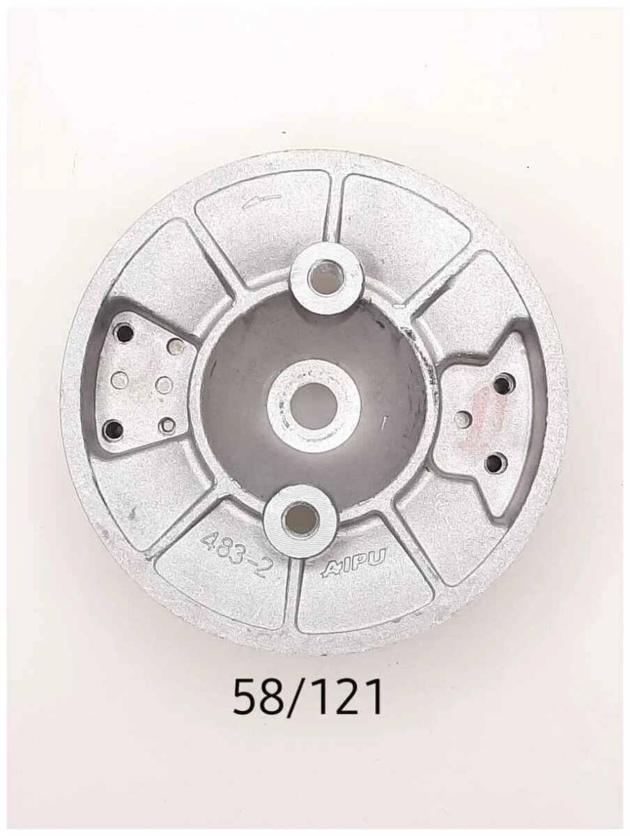 Маховик для TR-1300-1900(B8) TPW GGT-1300-1900T/S MP-25 61/58/121