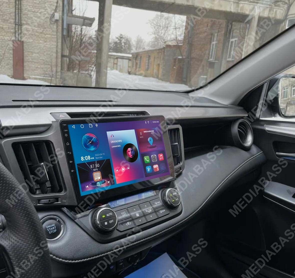 Магнитола Zenith Toyota RAV4 2013-2019, Android 12, 2/32ГБ, 4-ядерный процессор, QLED экран с разрешением 1280*720, чип-усилитель YD7388 / Тойота Рав 4