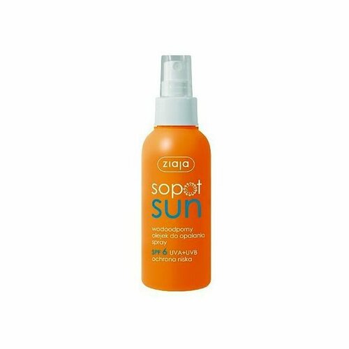ZIAJA Sun Oil in Spray Масло для загара в спрее SPF 6 125мл 812₽