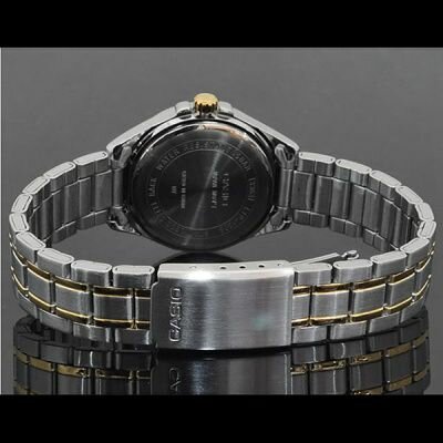 Наручные часы CASIO, золотой, серебряный — фото 1