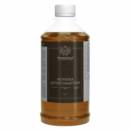 Морилка Деревозащитная Master Good 05л Лиственница Водная Мастер Гуд 100₽