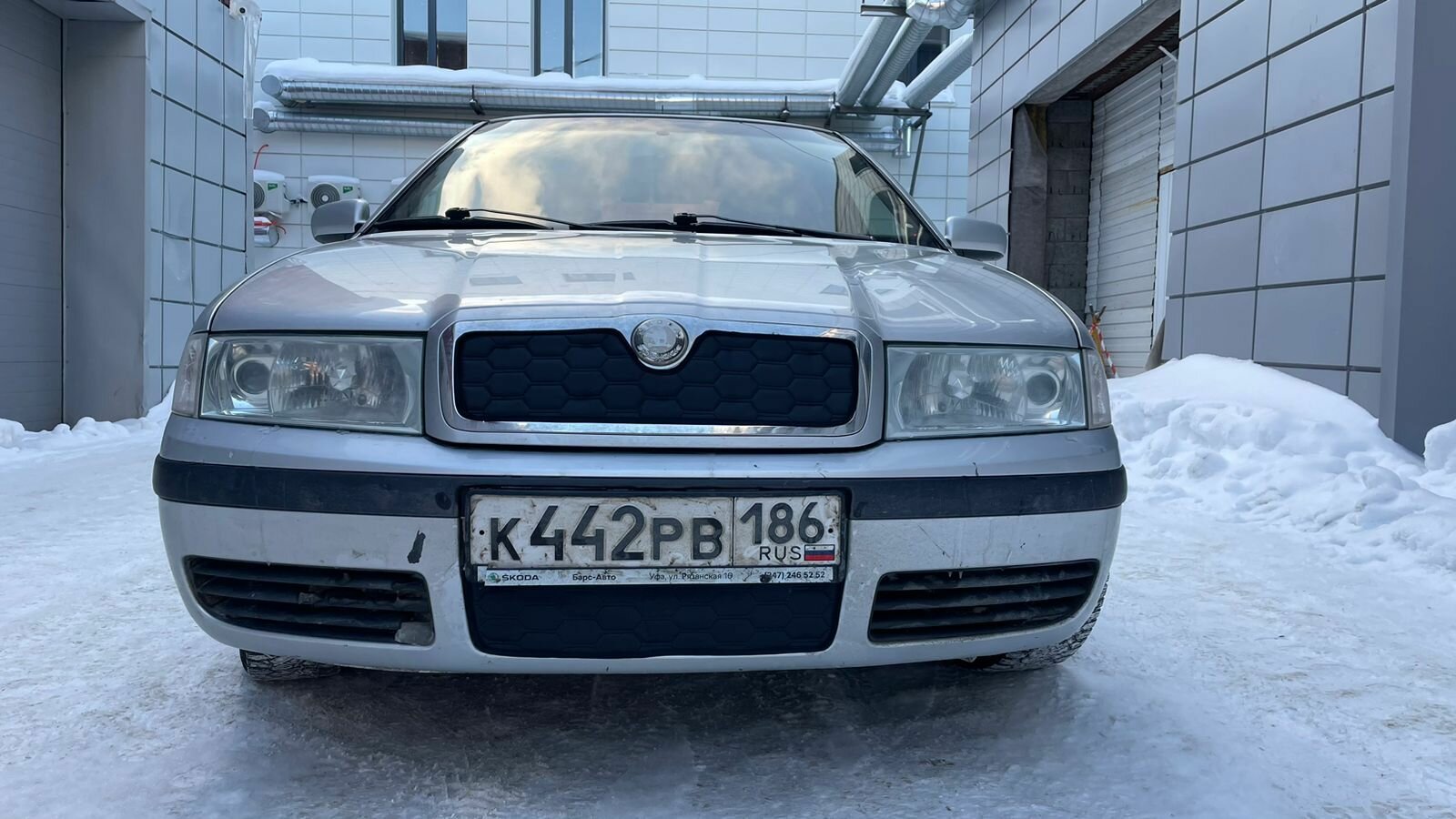 Утеплитель радиатора и бампера для Skoda Octavia A4Tour Шкода Октавия Тур(1996 -2000)