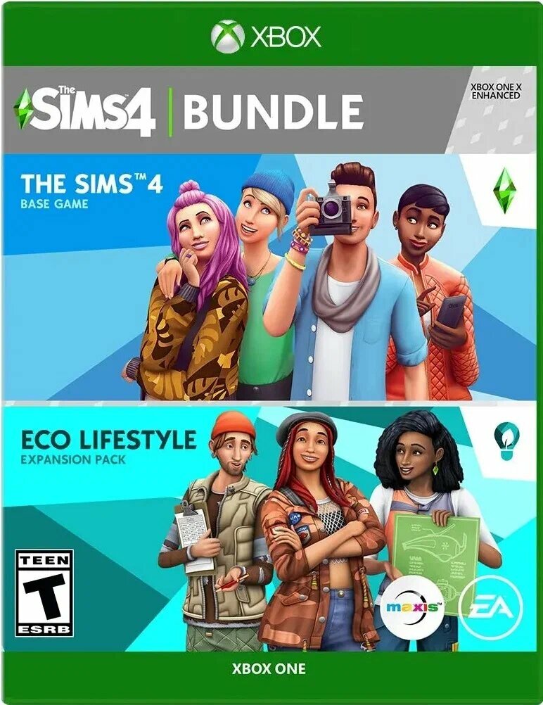 Игра The Sims 4 + Eco Lifestyle Bundle для Xbox One / Series