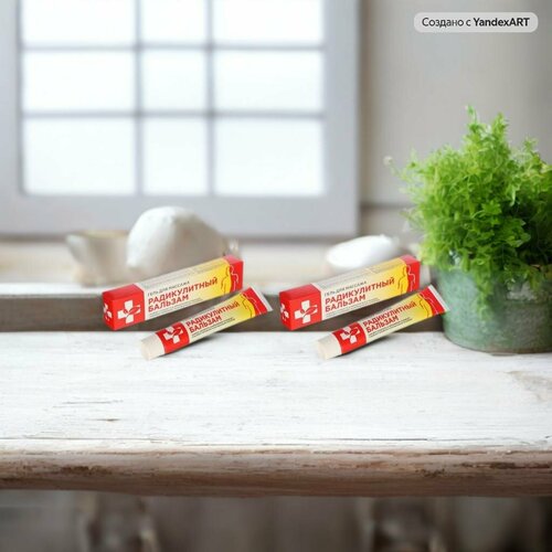 Unilever Гель для массажа Бальзам радикулитный 70 мл 2 уп 528₽