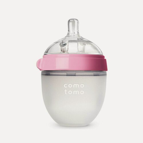 Изображение товара Бутылочка Comotomo для кормления 150мл розовый 150P-EN