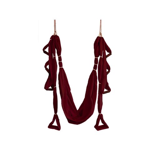 Гамак для йоги AGYoga Comfort Бордовый