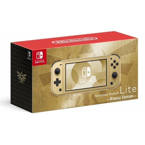 Игровая приставка Nintendo Switch Lite Hyrule Edition 3399000₽