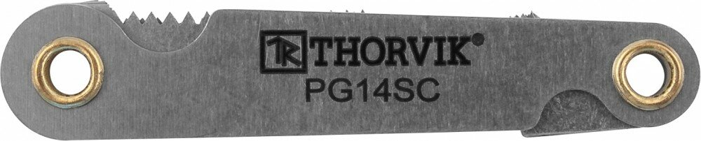 набор резьбовых шаблонов THORVIK 14 предметов комбинир для наружных и внутренних резьб - фото №3