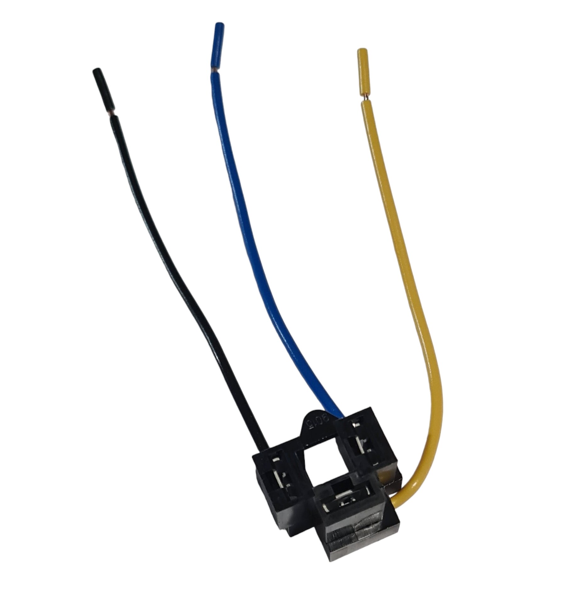 Колодка соединительная автолампы Н4(в сборе с 3-мя проводами 0.75мм кв.) арт.9015СБ3