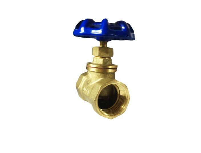 Вентиль латунный/ клапан запорный муфтовый, PN 10, 3/4" ( 20 mm)