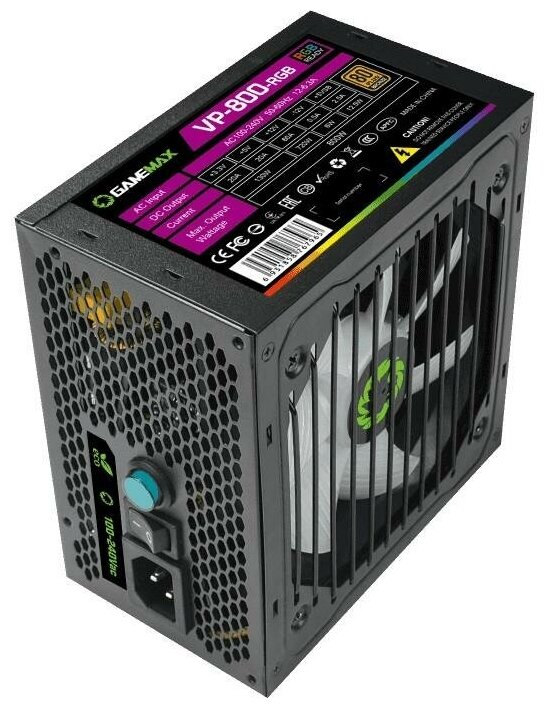 Блок питания GAMEMAX 800W - фото №16