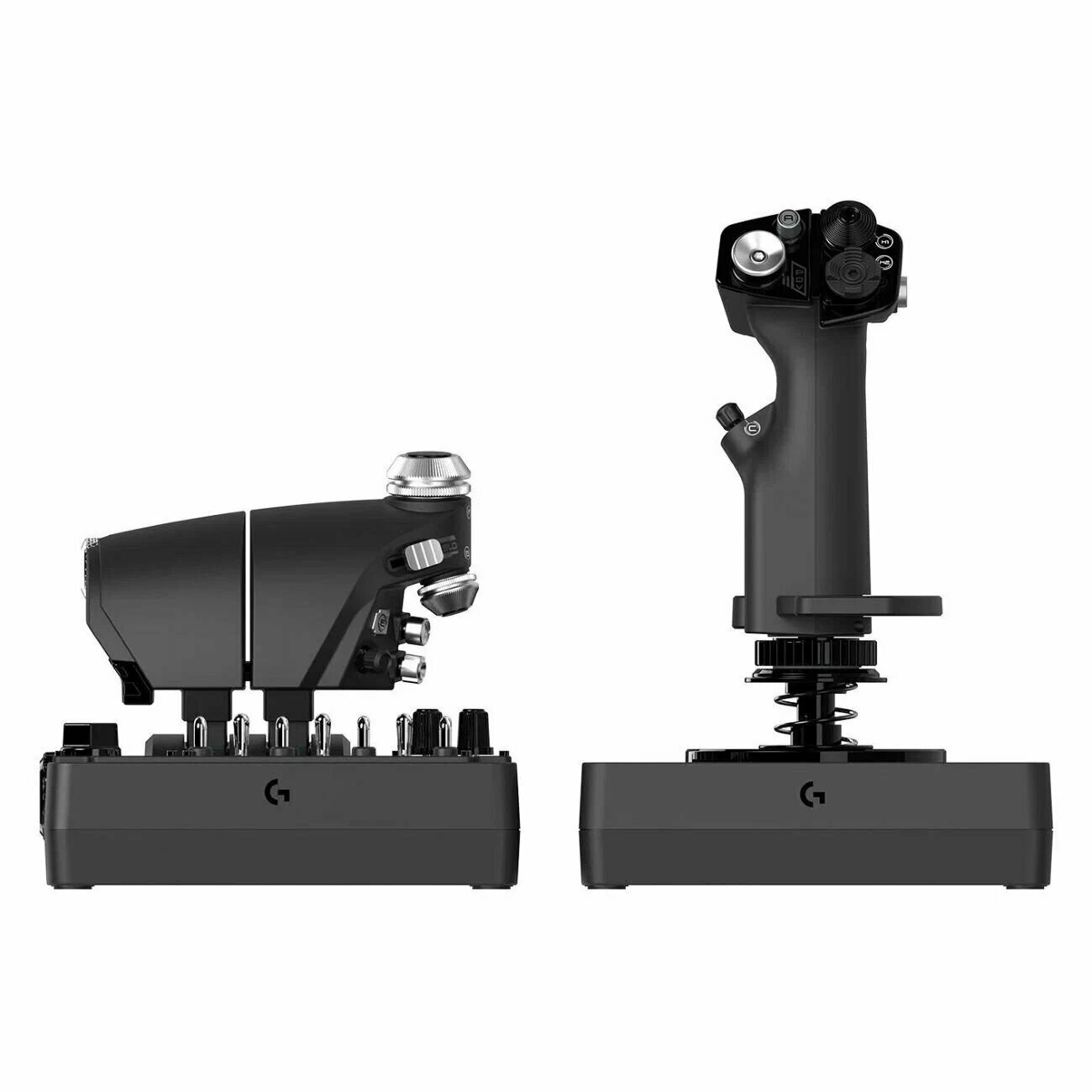 Комплект Logitech G Saitek X56 H.O.T.A.S, черный
