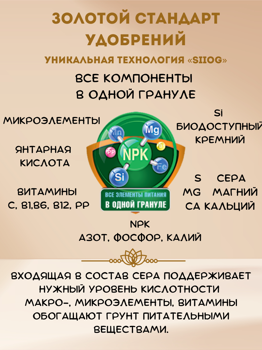 Удобрение BONA FORTE для пионов и роз с биодоступным кремнием, 1 л — фото 1