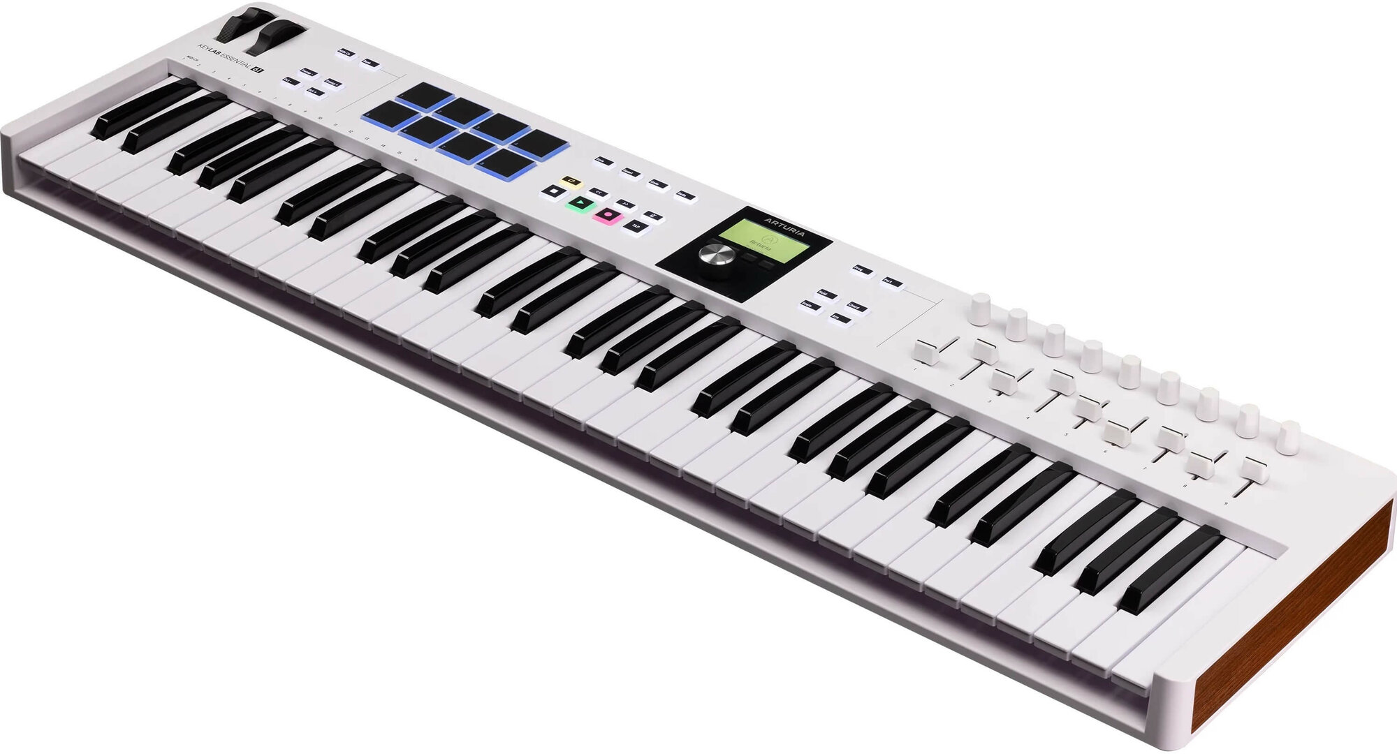 MIDI клавиатура Arturia KeyLab Essential 61 MK3 White, 61 клавиша