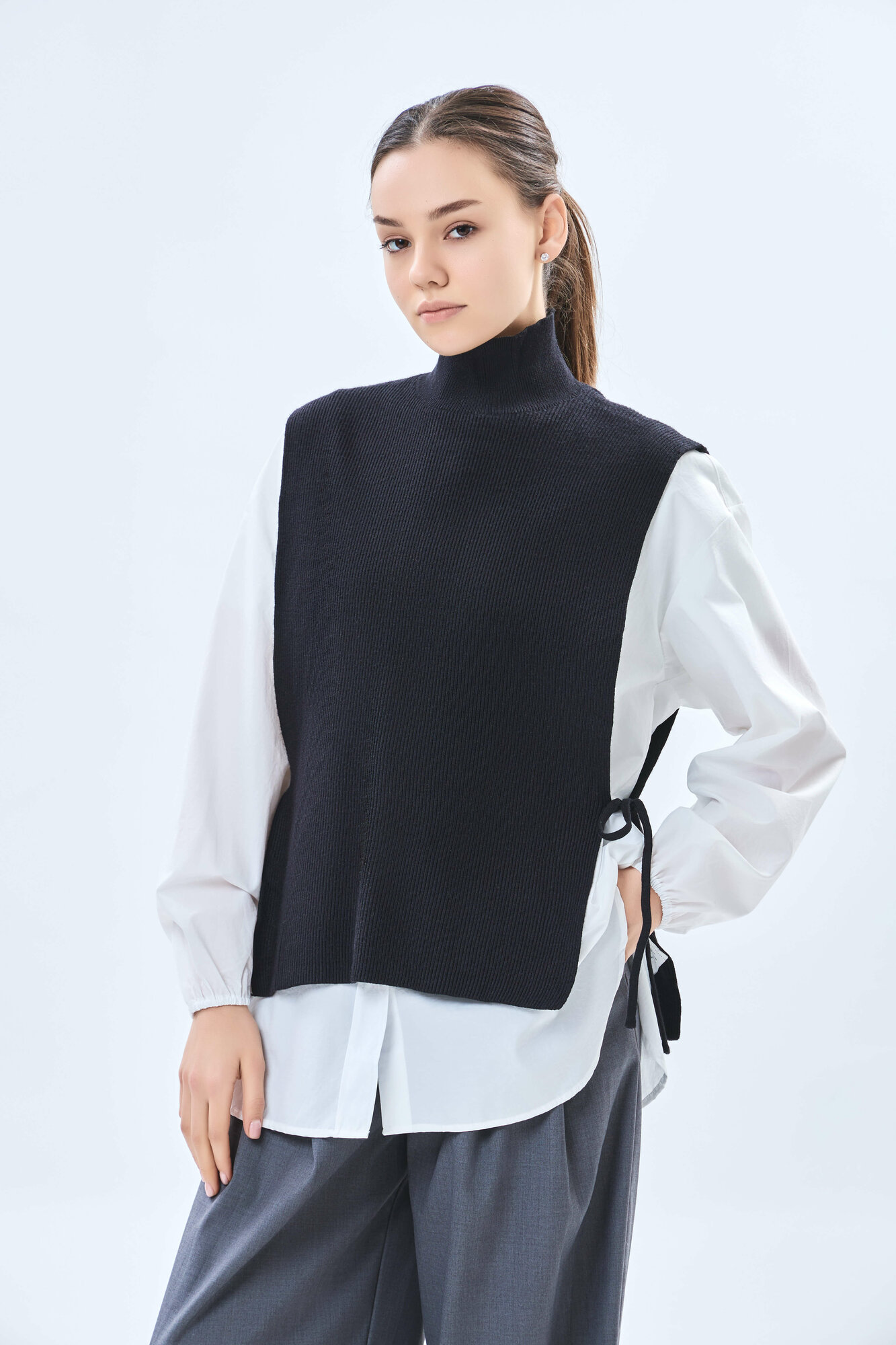 Жилет спортивный TERRA PRO, размер S, black