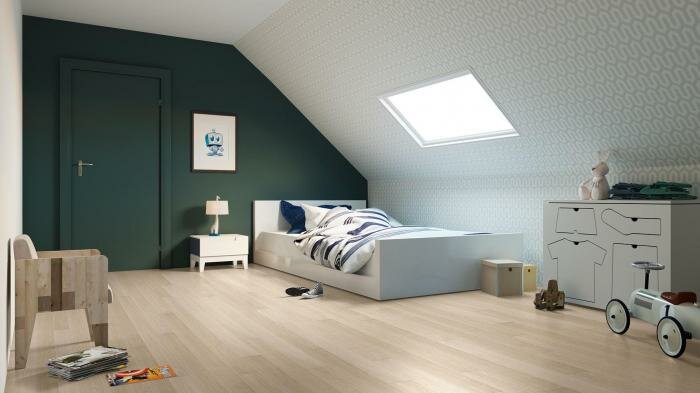 Ламинат Quick-Step Impressive Доска белого дуба лакированная IM3105 — фото 1