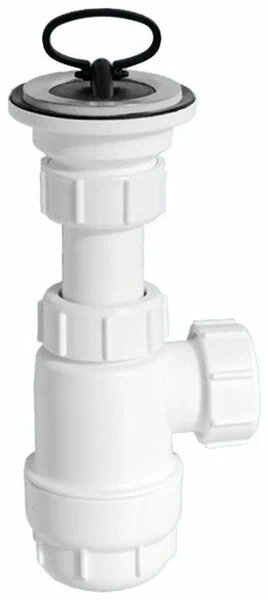 Сифон с выпуском для раковины ванной умывальника Mc alpine MRW2L(11/4 32mm).