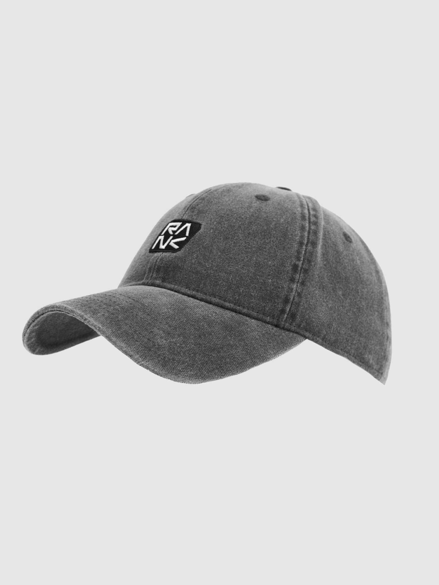 Бейсболка RANK Favorite cap для мужчин, размер ONESIZE, графитовый