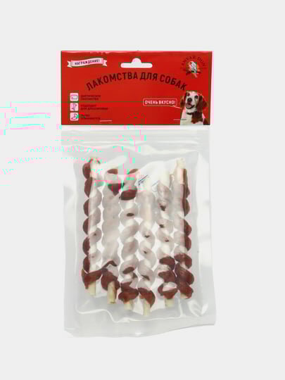 Богатые витаминами кости для собак, кости из жил 6 шт, 100 г