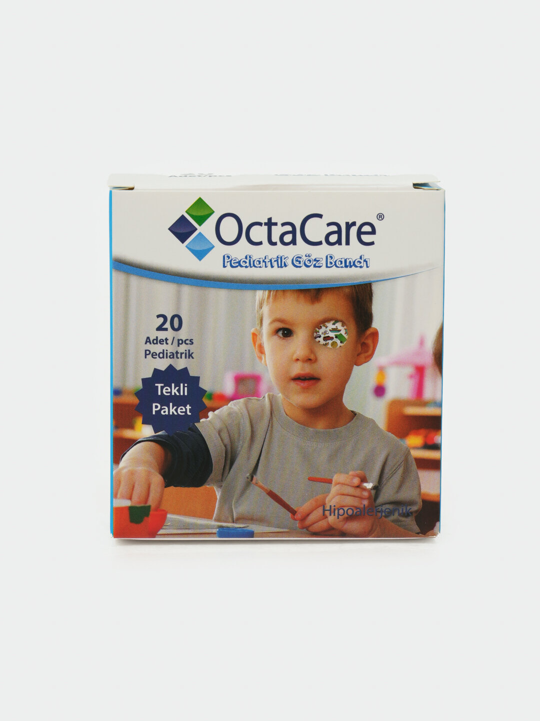 Окклюдер Пластыри для глаз и век , для мальчиков 20 штук