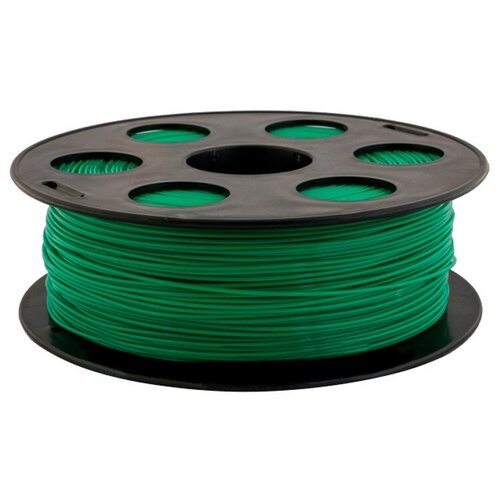 Катушка PLA пластик BestFilament, 1.75 мм, зеленый, 1 кг pla белый 500 гр 1 75 мм пластик bestfilament для 3d принтера