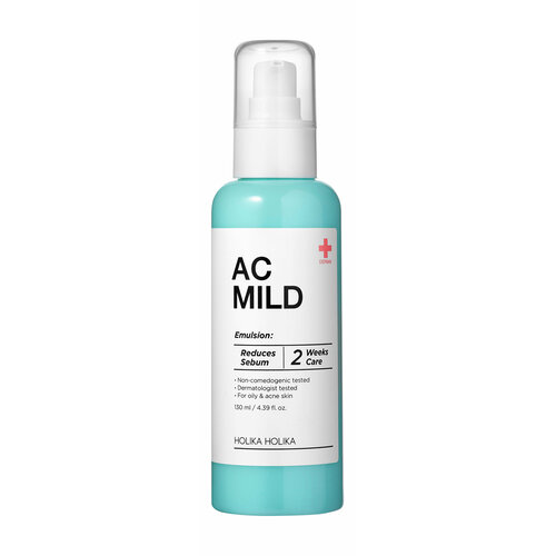 HOLIKA HOLIKA Крем-эмульсия для лица Holika Holika AC Mild Emulsion, 130 мл эмульсия для лица holika holika крем эмульсия для лица ac mild