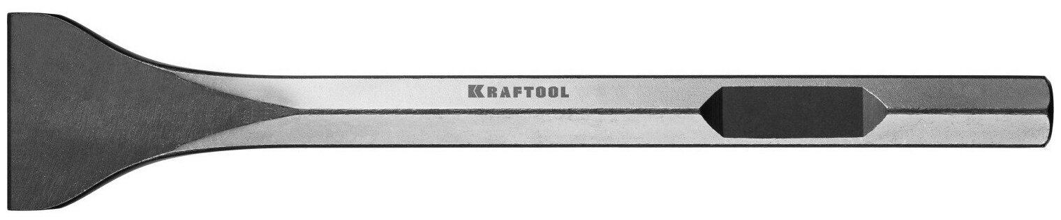 KRAFTOOL 75 x 400 мм HEX 28 лопаточное зубило 29341-75-400