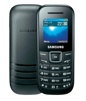 Телефон Samsung GT-E1200, 1 SIM, черный