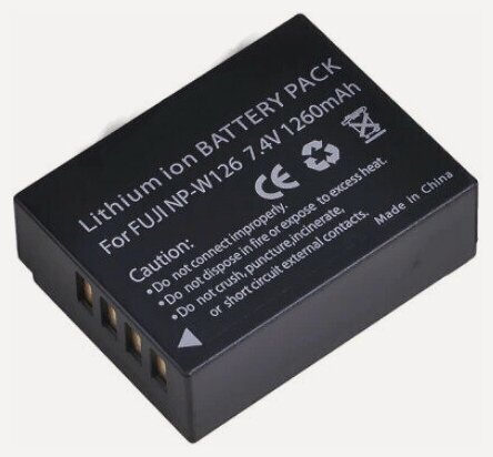 Изображение товара Аккумулятор ABC, для камеры Fujifilm, Li-Ion, 1260мАч