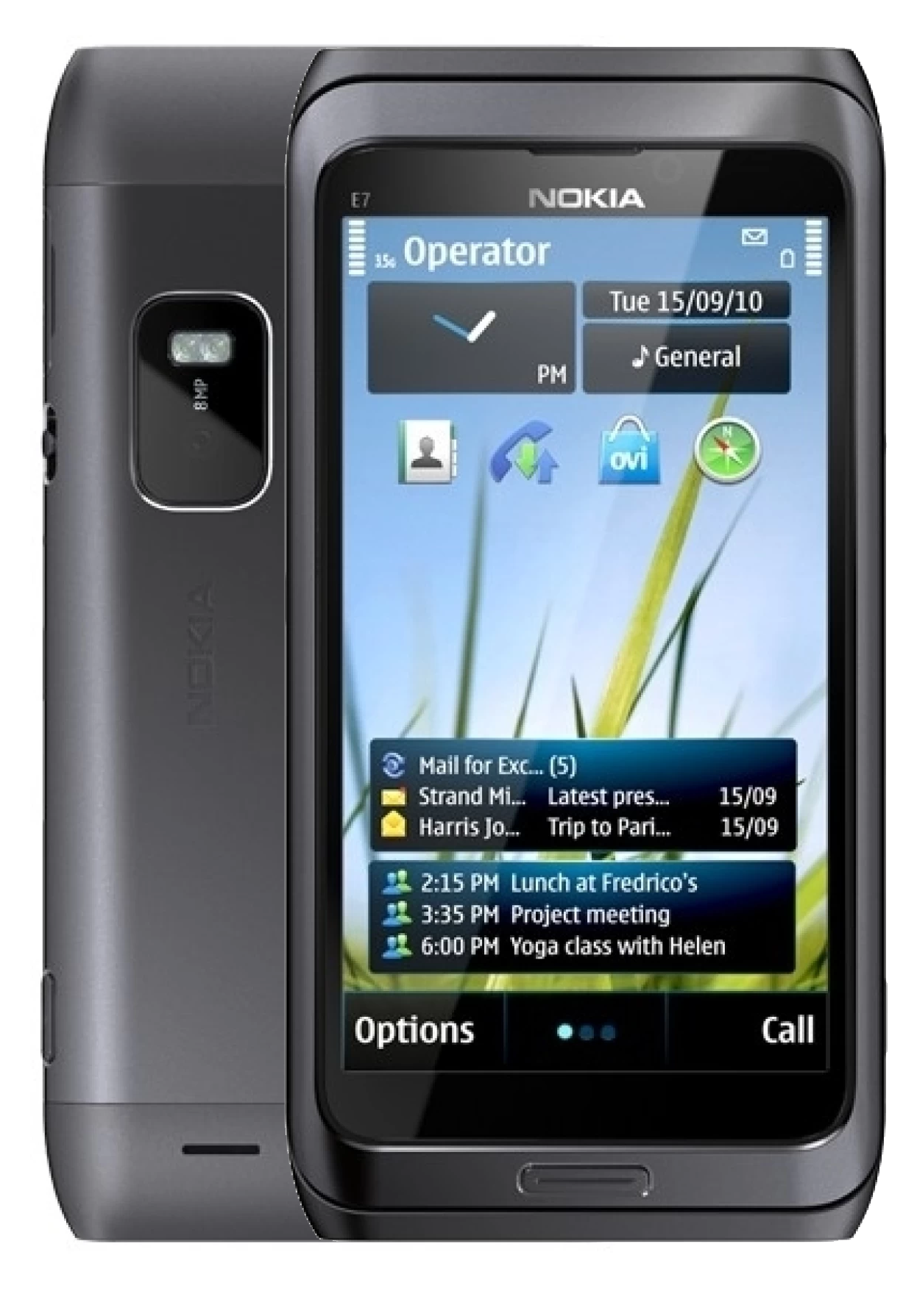 Смартфон Nokia E7, 1 SIM, черный