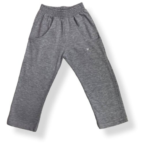Брюки спортивные Waxmen, размер 134, серый брюки спортивные серые для мальчика размер 128 waxmen