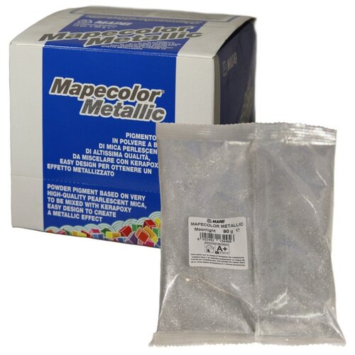 Перламутровая добавка Mapei Mapecolor Metallic цвет Moonlight 90 г