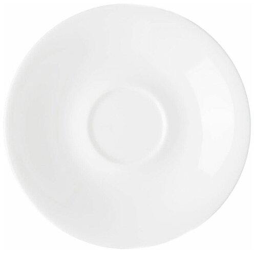 Блюдце для кофейной чашки 12,5 см (saucer for coffee cup), серия EMBASSY WHITE, Chef&Sommelier S0131