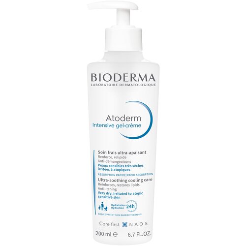 Bioderma Гель-крем для тела Atoderm Intevsive gel-сrème, 200 мл bioderma гель крем для тела atoderm intevsive gel сrème 200 мл