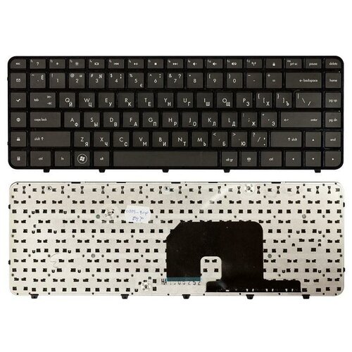 Клавиатура для ноутбука HP Pavilion DV6-3000 черная с рамкой 1908₽