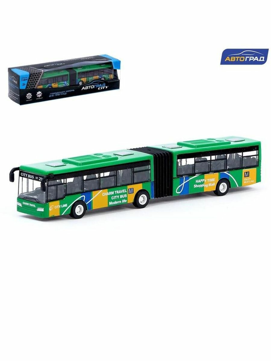 Автобус металлический "Городской транспорт"