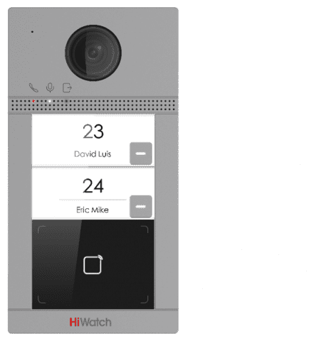 Вызывная панель IP-видеодомофона HiWatch VDP-D4212W
