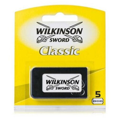 Wilkinson Sword Classic / Schick / Сменные кассеты для Т-образного станка (5 шт)