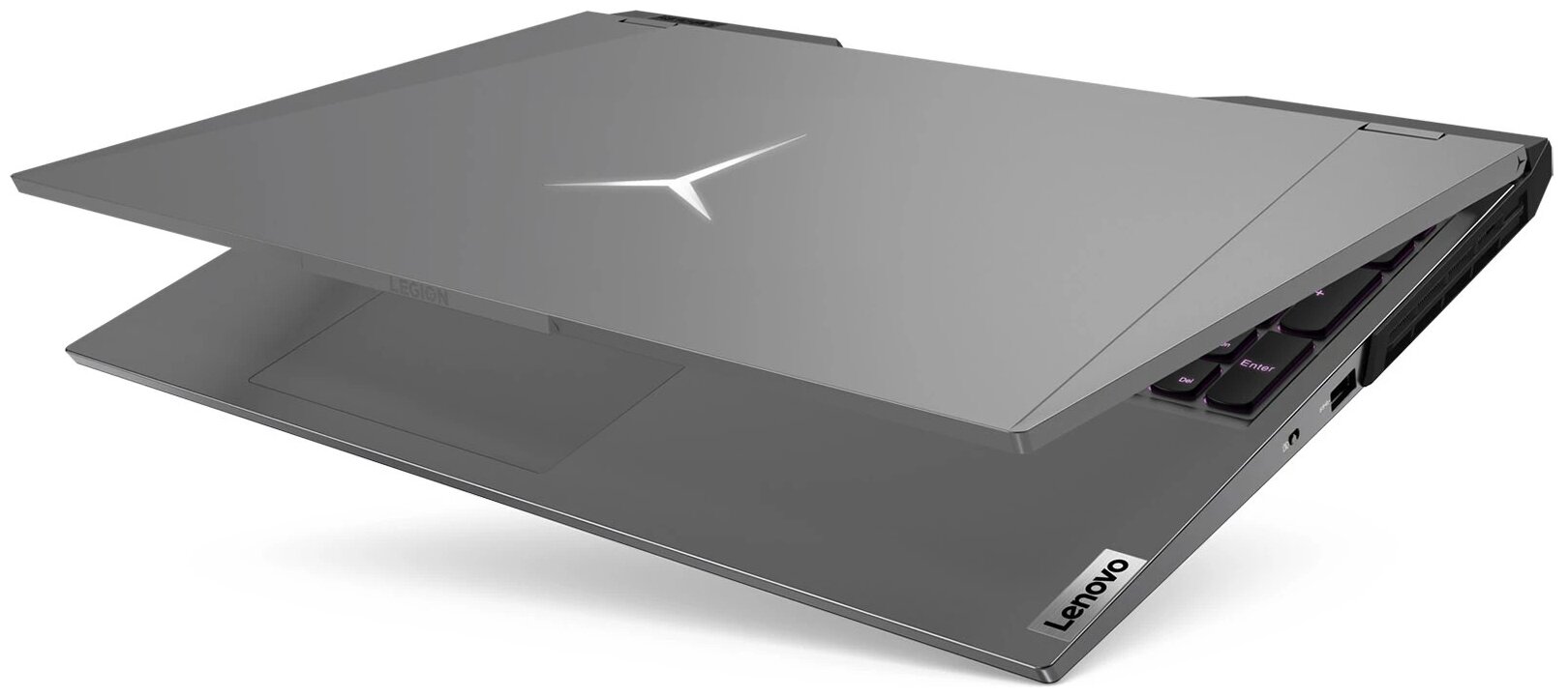 16 Ноутбук Lenovo Legion 5 Pro 16 2560х1600 AMD Ryzen 5 5600H 33 ГГц RAM 16 ГБ SSD 512 ГБ NVIDIA GeForce RTX 3060 без ОС 82JQ010FRK Storm Grey
