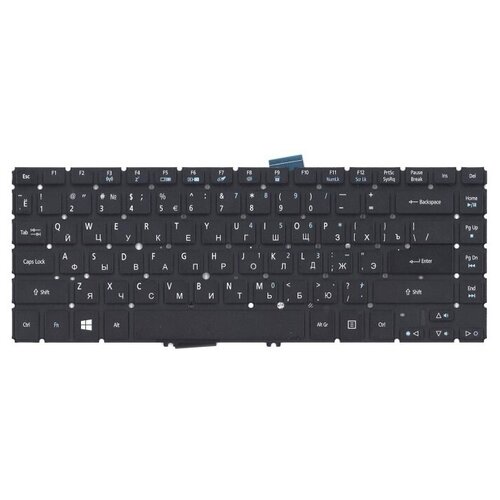 Клавиатура для ноутбука Acer Aspire M5-481T PN Z09 NSK-R2BBQ NSK-R2GBQ 9ZN8DBQB0R 9ZN8DBQG0R AEZ09701110 2208₽