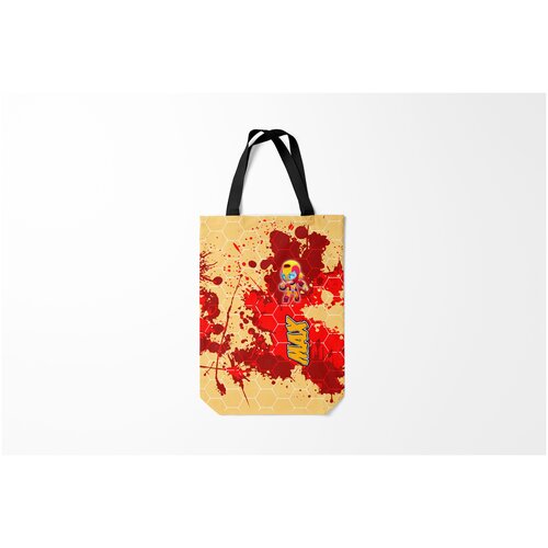 фото Сумка-шоппер / 31х42 см / геймерам / brawl stars burnettie